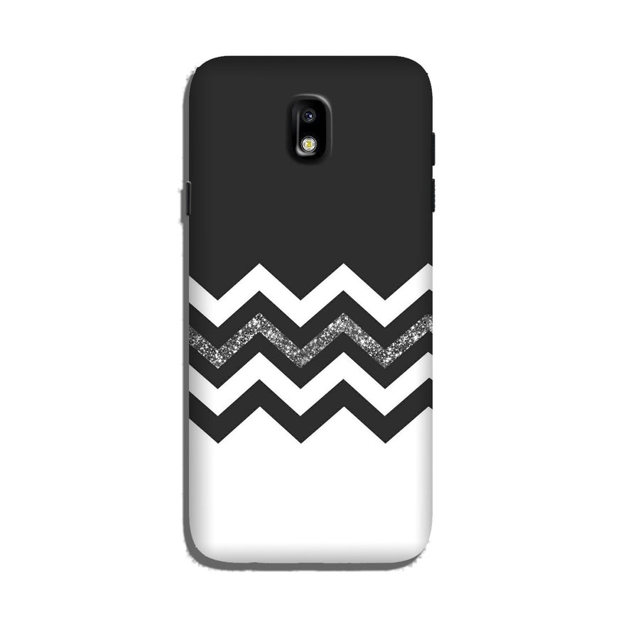 Black white Pattern2Case for Galaxy J3 Pro