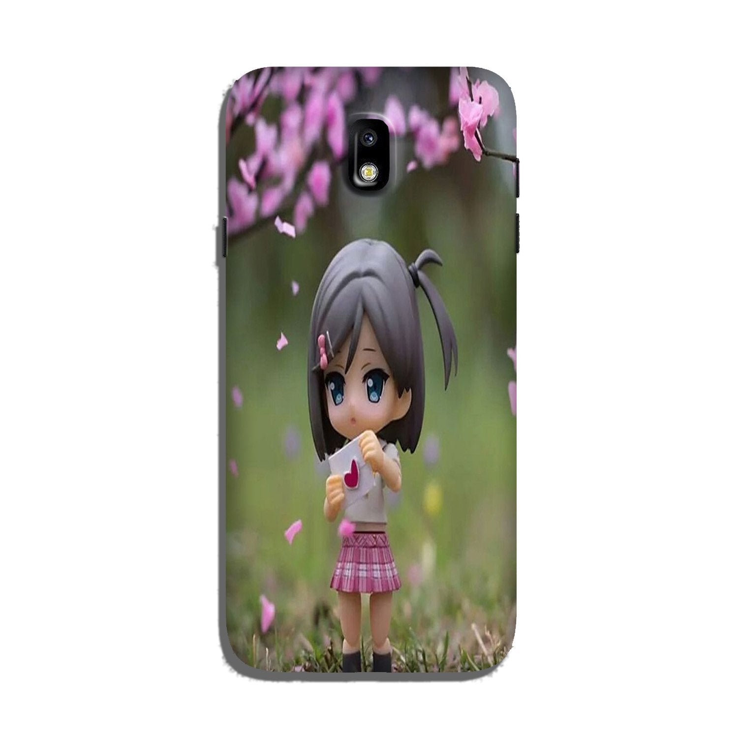 Cute Girl Case for Galaxy J7 Pro