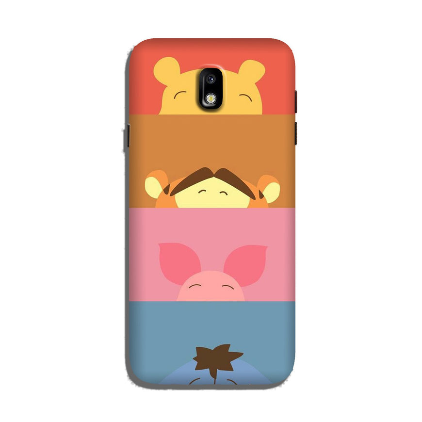 Cartoon Case for Galaxy J7 Pro (Design - 183)