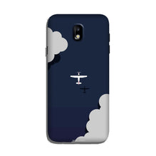 Clouds Plane Case for Galaxy J7 Pro (Design - 196)