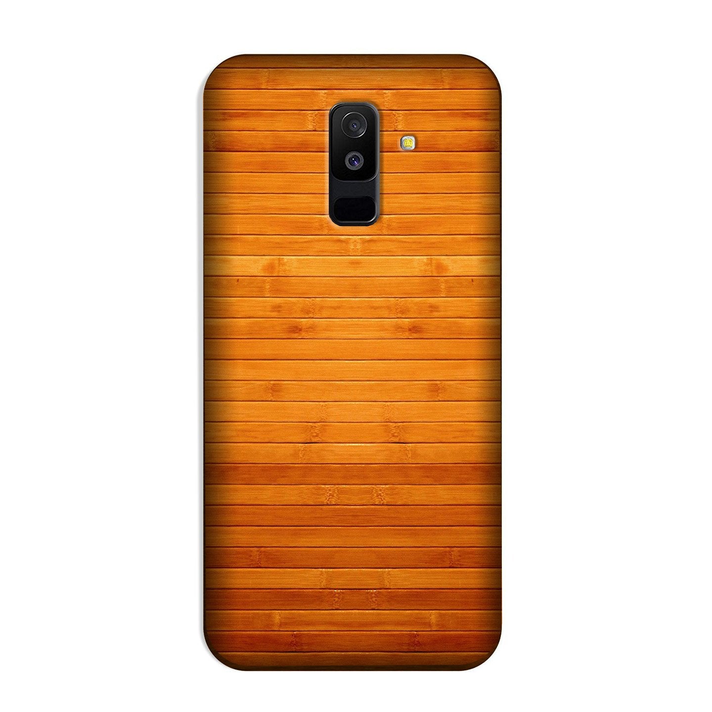 Wooden Look Case for Galaxy J8  (Design - 111)