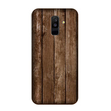Wooden Look Case for Galaxy A6 Plus  (Design - 112)