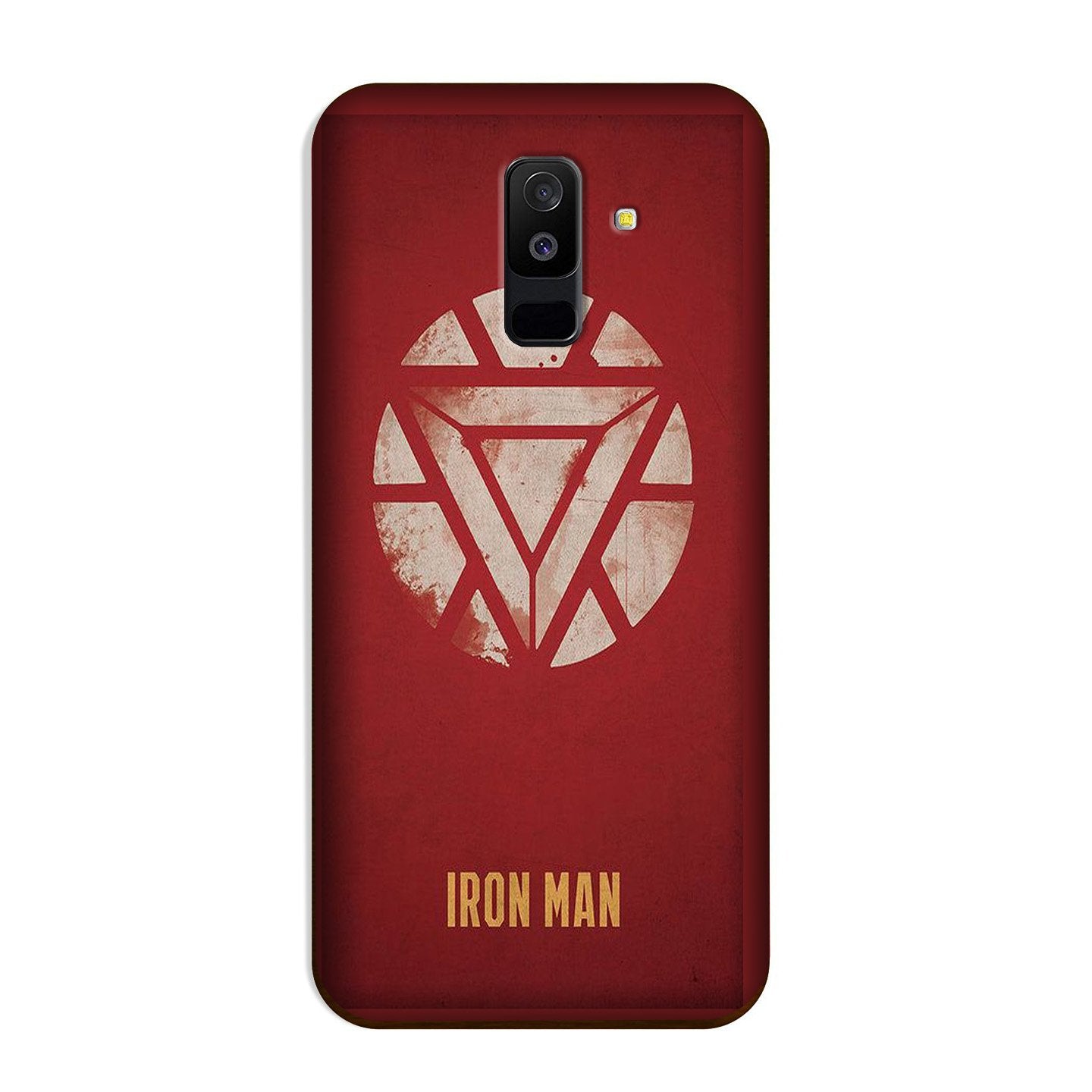 Iron Man Superhero Case for Galaxy J8  (Design - 115)