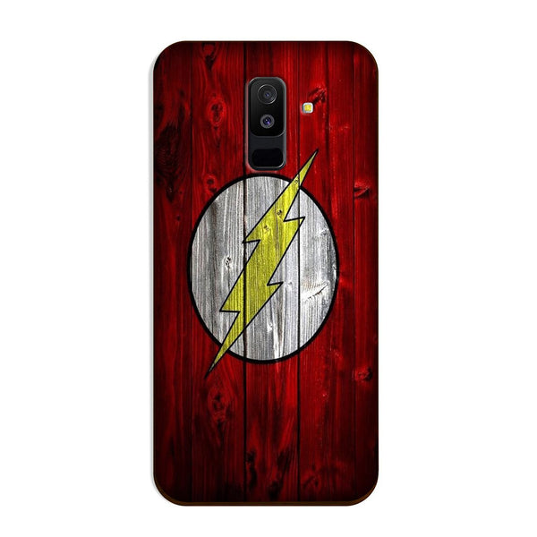 Flash Superhero Case for Galaxy J8  (Design - 116)