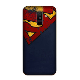 Superman Superhero Case for Galaxy A6 Plus  (Design - 125)