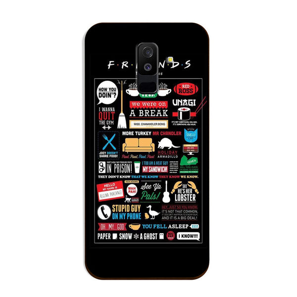 Friends Case for Galaxy A6 Plus  (Design - 145)