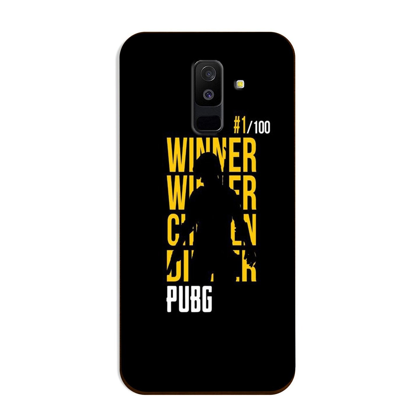 Pubg Winner Winner Case for Galaxy J8(Design - 177)