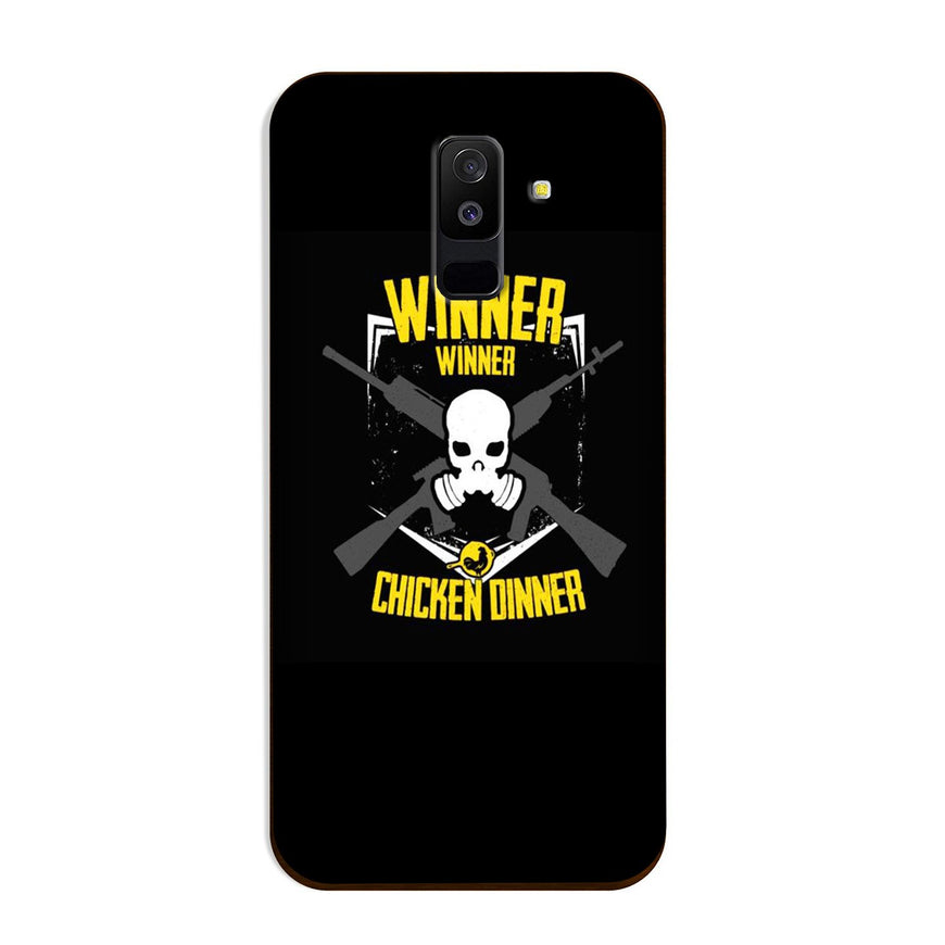 Winner Winner Chicken Dinner Case for Galaxy J8  (Design - 178)
