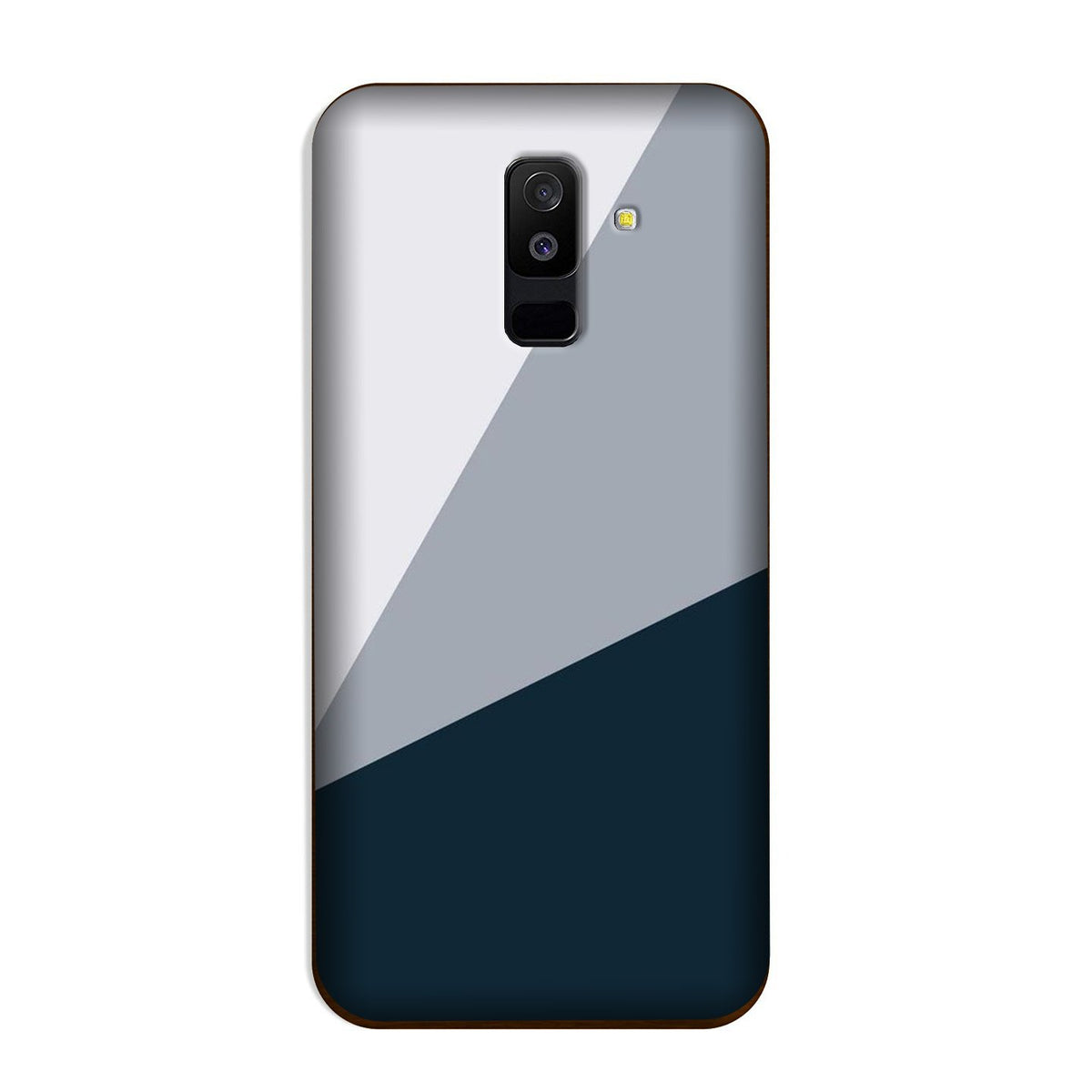 Blue Shade Case for Galaxy J8/A6 Plus (Design - 182)