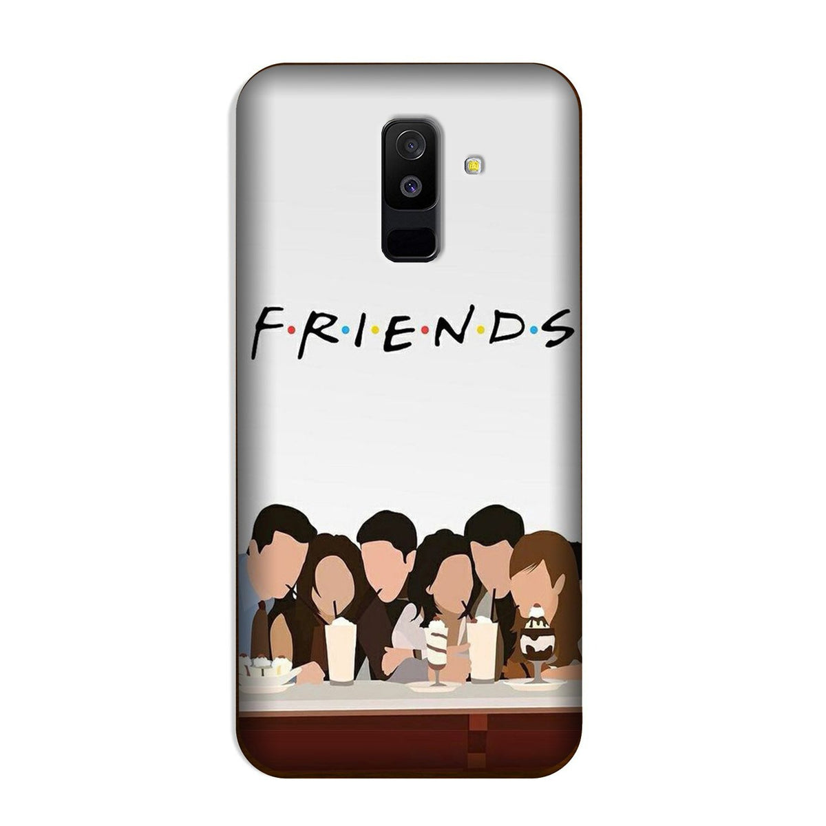 Friends Case for Galaxy J8/A6 Plus (Design - 200)