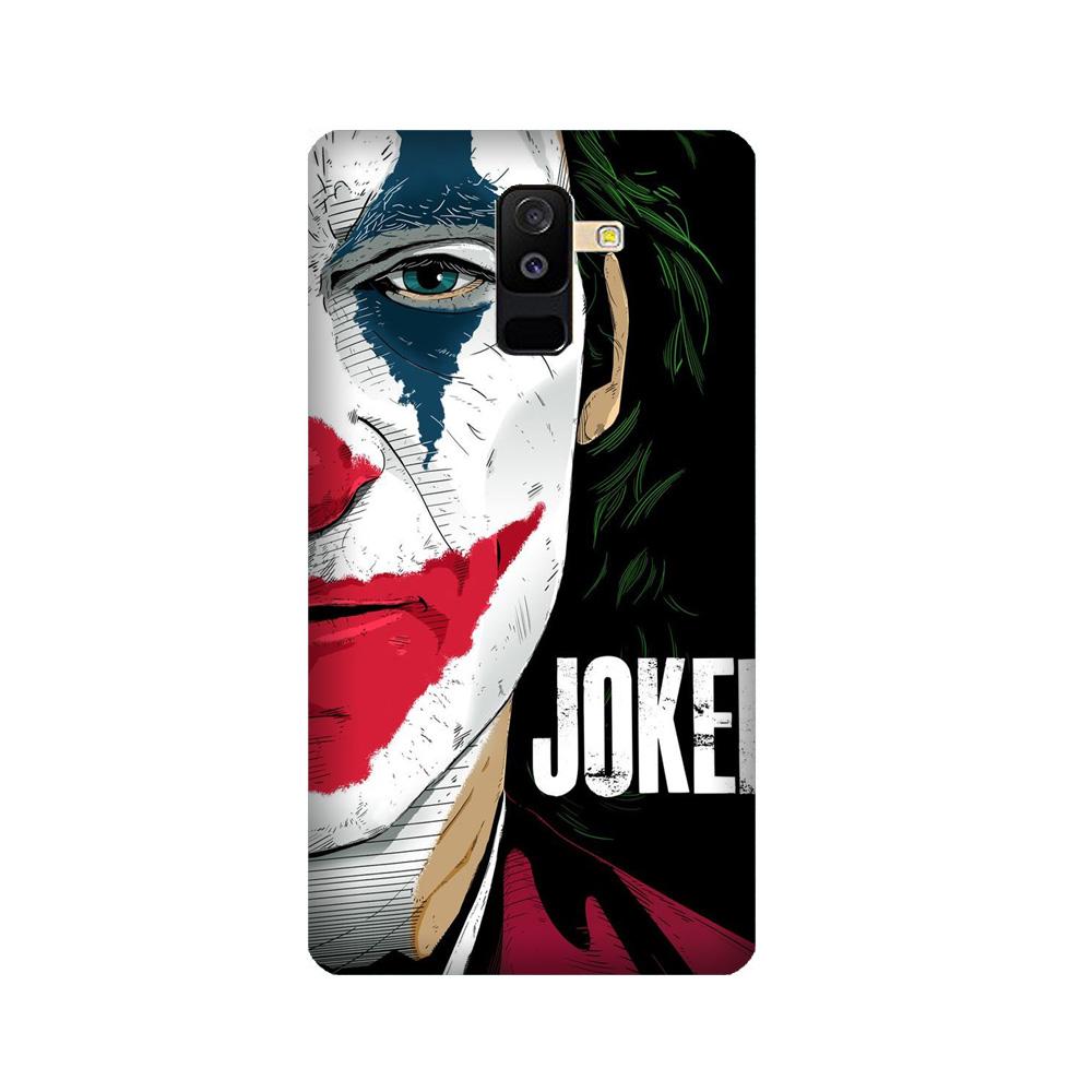 Joker Mobile Back Case for Galaxy J8 (Design - 301)