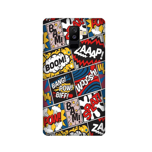 Boom Mobile Back Case for Galaxy A6 Plus  (Design - 302)