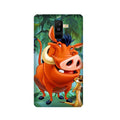 Timon and Pumbaa Mobile Back Case for Galaxy A6 Plus  (Design - 305)