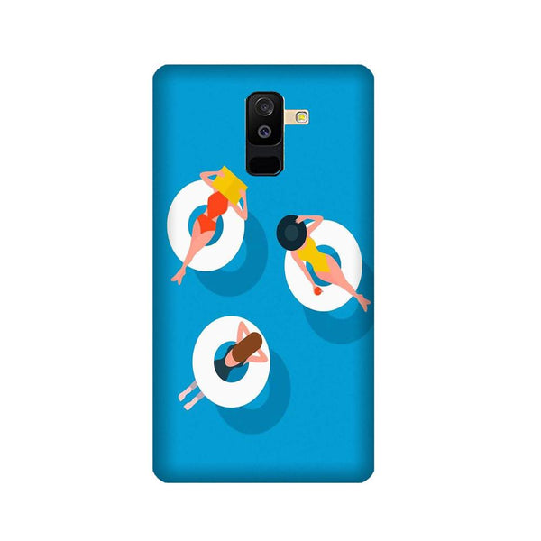 Girlish Mobile Back Case for Galaxy J8   (Design - 306)