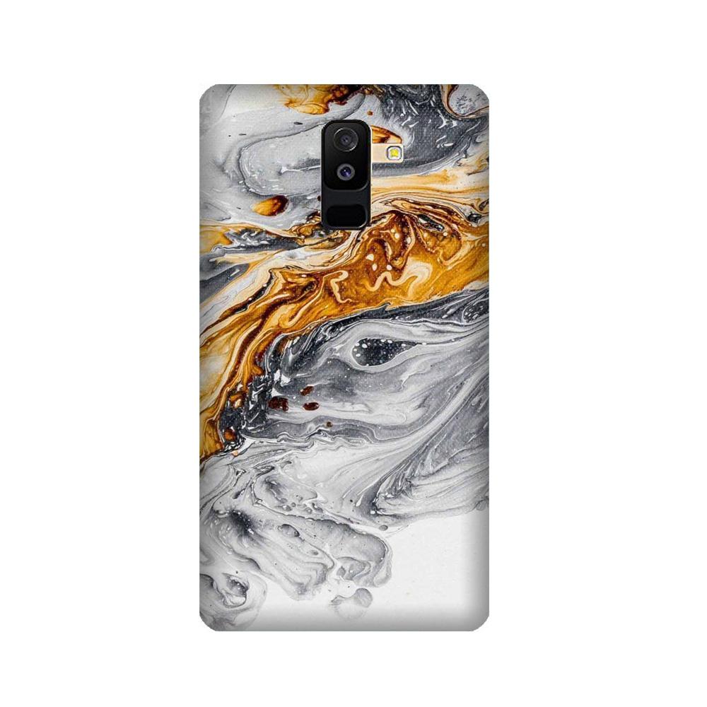 Marble Texture Mobile Back Case for Galaxy J8 (Design - 310)