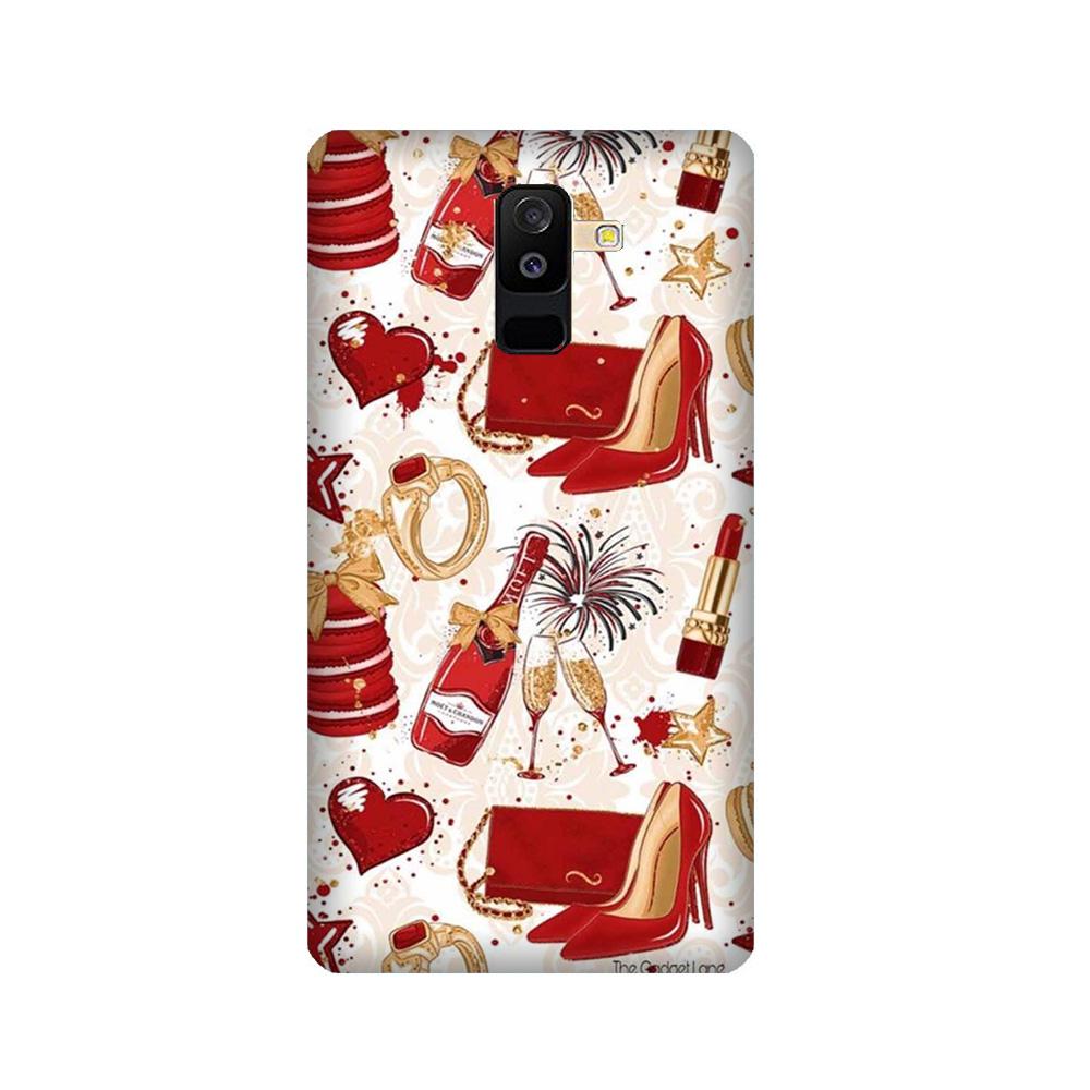 Girlish Mobile Back Case for Galaxy A6 Plus  (Design - 312)