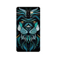 Lion Mobile Back Case for Galaxy A6 Plus  (Design - 314)