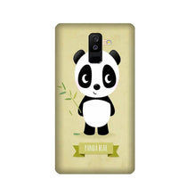 Panda Bear Mobile Back Case for Galaxy J8   (Design - 317)