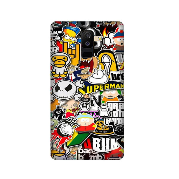 Designer Mobile Back Case for Galaxy A6 Plus  (Design - 320)