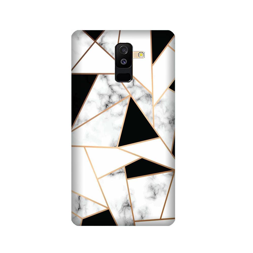 Marble Texture Mobile Back Case for Galaxy J8   (Design - 322)