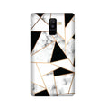 Marble Texture Mobile Back Case for Galaxy A6 Plus  (Design - 322)