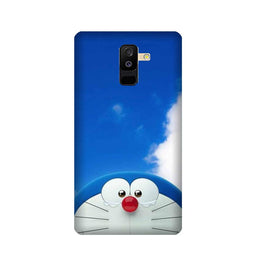 Doremon Mobile Back Case for Galaxy J8 (Design - 326)