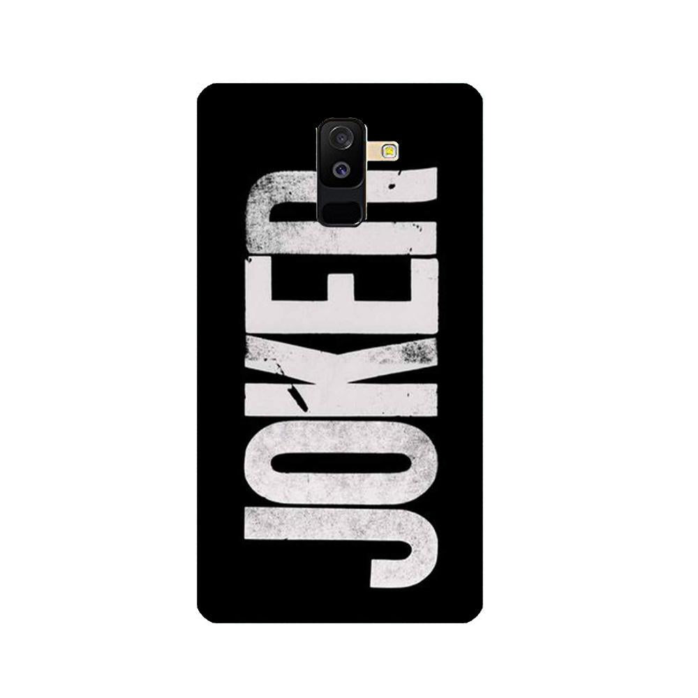 Joker Mobile Back Case for Galaxy A6 Plus  (Design - 327)