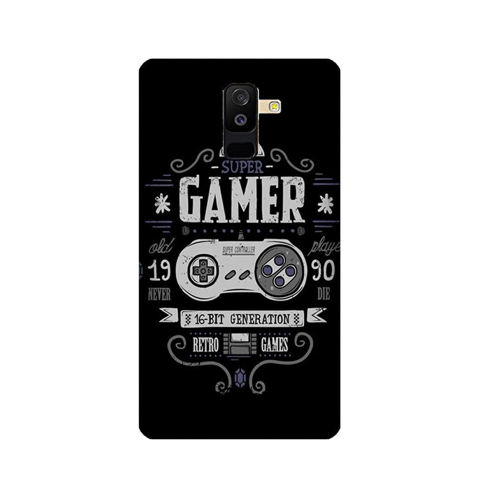 Gamer Mobile Back Case for Galaxy J8   (Design - 330)