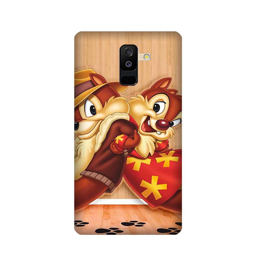 Chip n Dale Mobile Back Case for Galaxy A6 Plus  (Design - 335)