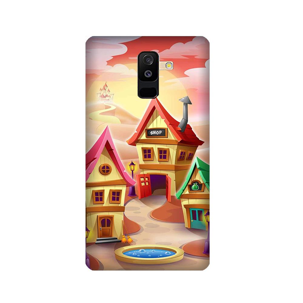 Sweet Home Mobile Back Case for Galaxy J8 (Design - 338)