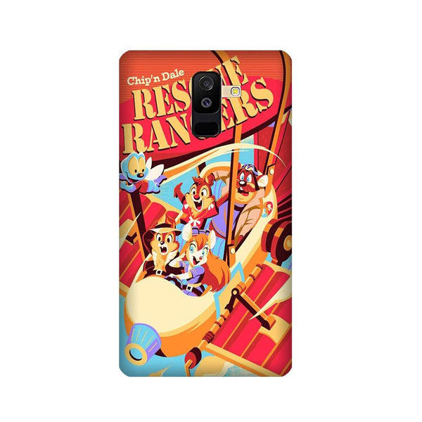 Rescue Rangers Mobile Back Case for Galaxy A6 Plus  (Design - 341)
