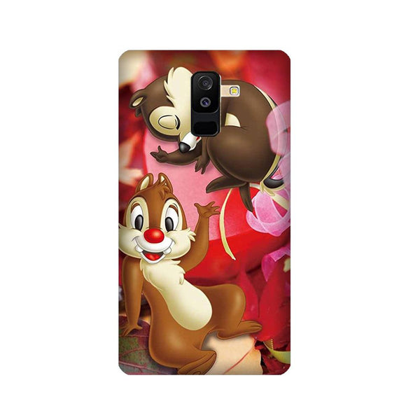 Chip n Dale Mobile Back Case for Galaxy J8   (Design - 349)