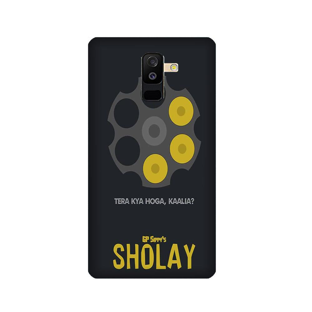 Sholay Mobile Back Case for Galaxy J8   (Design - 356)
