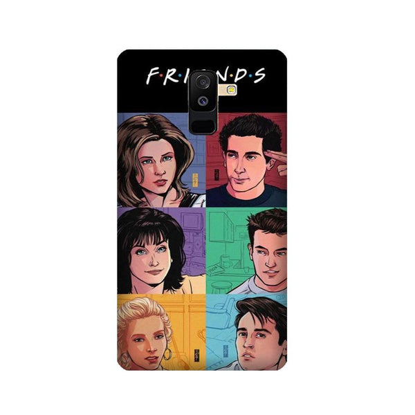 Friends Mobile Back Case for Galaxy J8   (Design - 357)