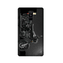 Royal Enfield Mobile Back Case for Galaxy A6 Plus  (Design - 381)