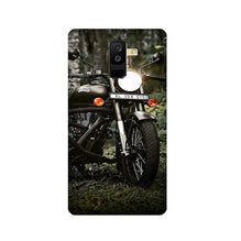 Royal Enfield Mobile Back Case for Galaxy J8   (Design - 384)
