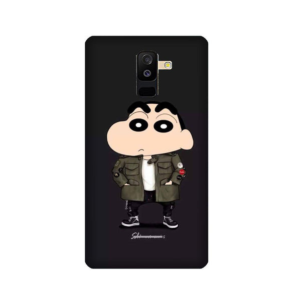 Shin Chan Mobile Back Case for Galaxy J8   (Design - 391)