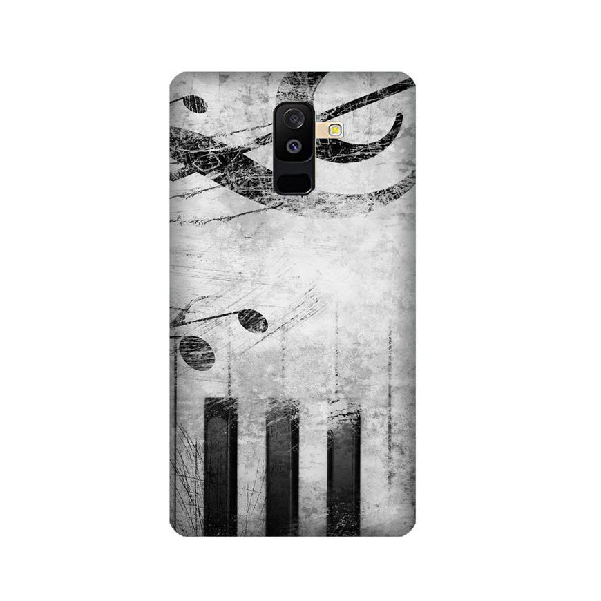 Music Mobile Back Case for Galaxy A6 Plus  (Design - 394)