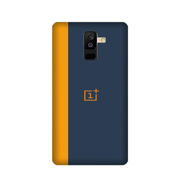 Oneplus Logo Mobile Back Case for Galaxy A6 Plus  (Design - 395)
