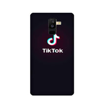 Tiktok Mobile Back Case for Galaxy J8   (Design - 396)