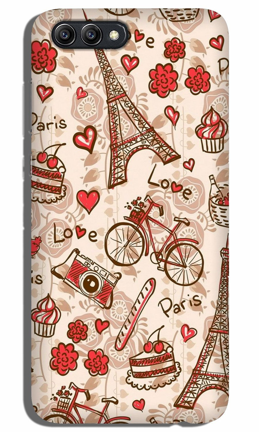 Love Paris Case for Oppo A3s(Design - 103)