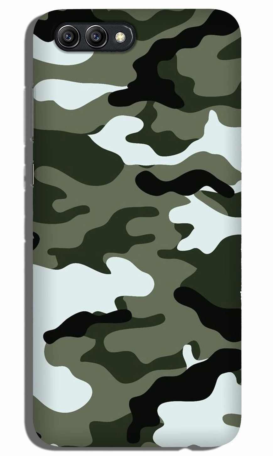 Army Camouflage Case for Oppo A3s  (Design - 108)