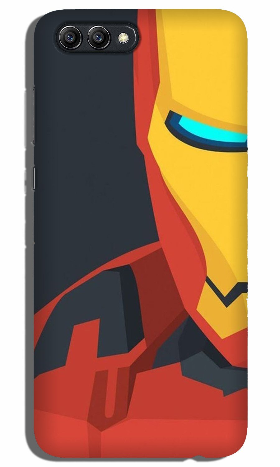 Iron Man Superhero Case for Oppo K1  (Design - 120)