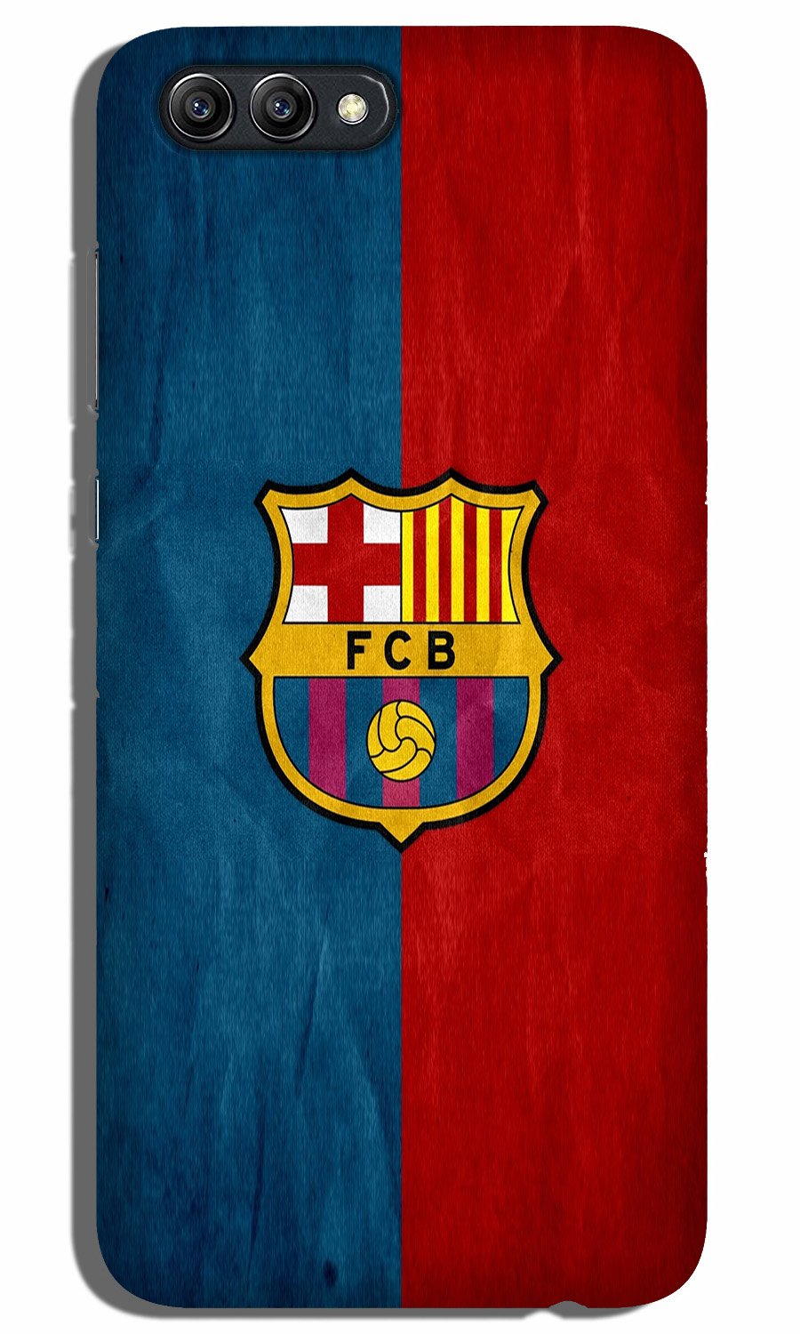 FCB Football Case for Realme C2(Design - 123)