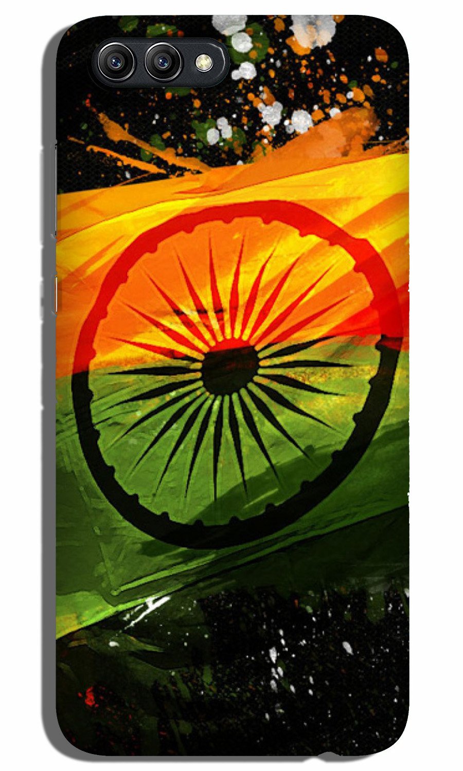 Indian Flag Case for Oppo A3s(Design - 137)