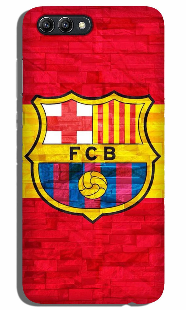 FCB Football Case for Realme C2  (Design - 174)