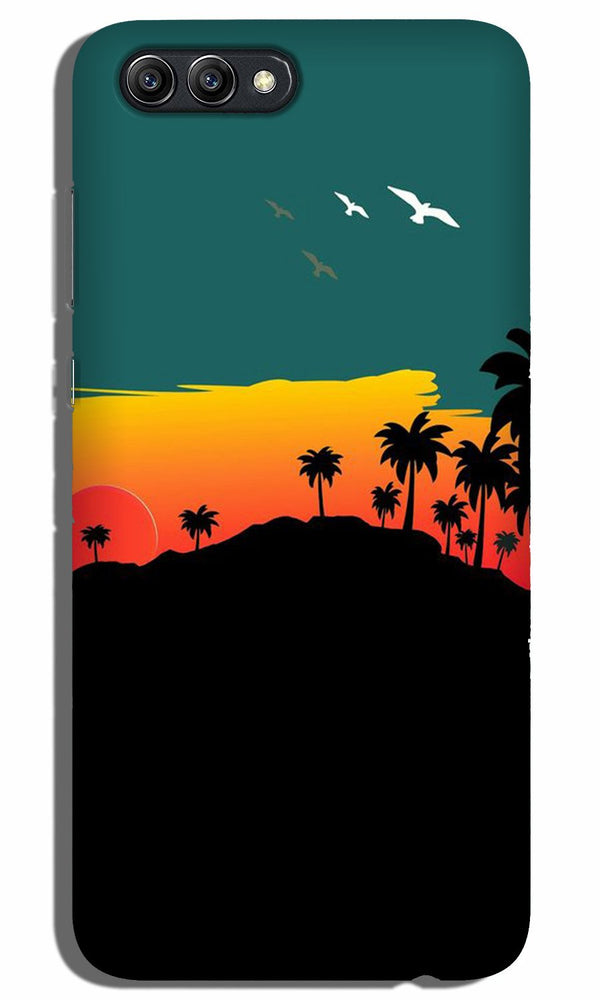 Sky Trees Case for Oppo A3s (Design - 191)