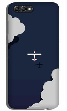 Clouds Plane Case for Oppo A3s (Design - 196)