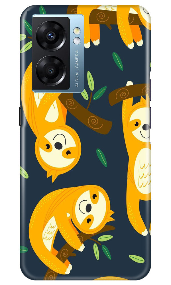 Racoon Pattern Case for Oppo K10 5G