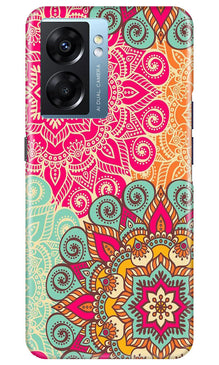 Rangoli art Mobile Back Case for Oppo K10 5G (Design - 6)